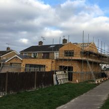 New extension being built