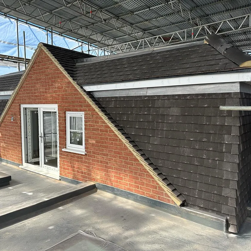 The roof works complete on our Northwood project